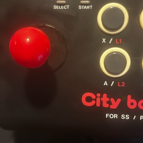 Nintendo City Boy Super Joystick - Black and Red - www  Nintendo City Boy Super Joystick - Black and Red